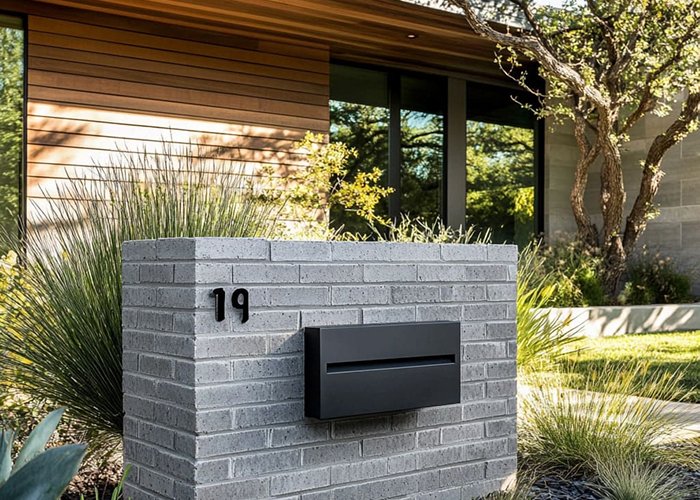 Brick Letterboxes