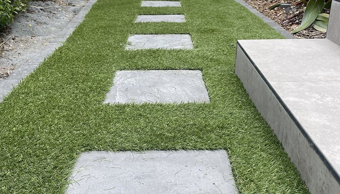 Natural Grass Turf Installation
