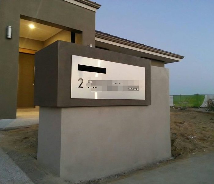 Brick Letterboxes